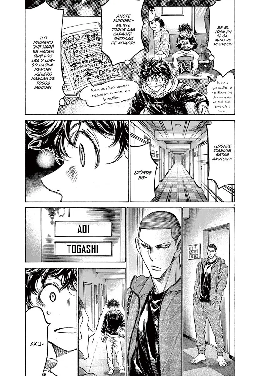 Ao ashi capítulo 231 página 8