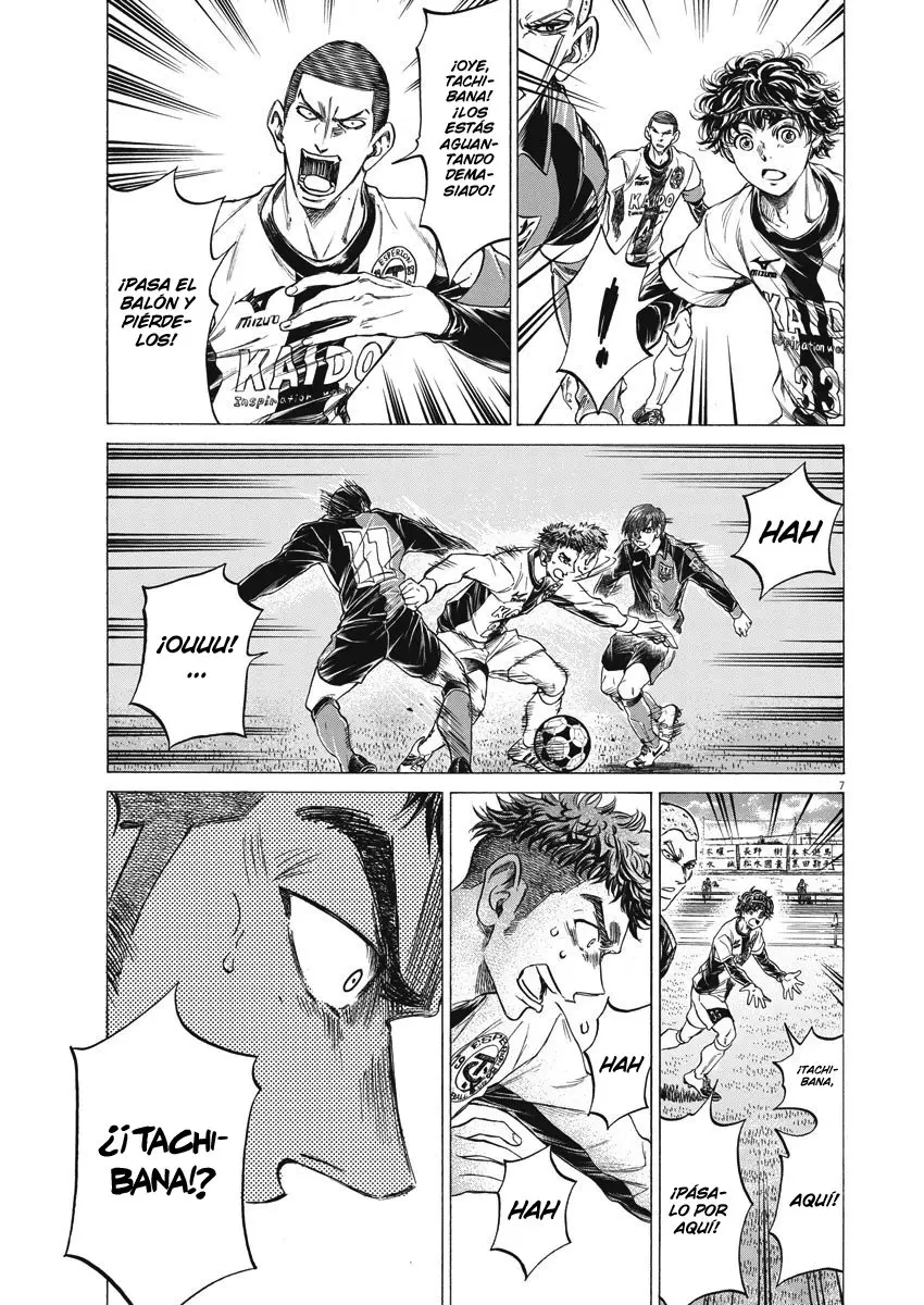 Ao ashi capítulo 243 página 8