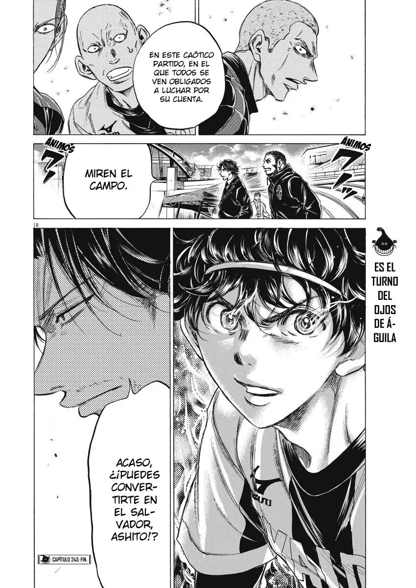 Ao ashi capítulo 243 página 19