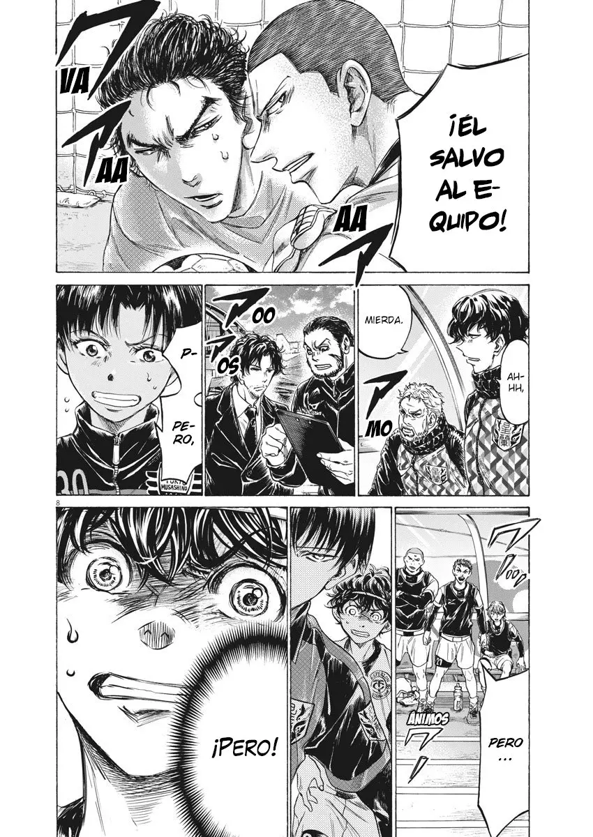 Ao ashi capítulo 246 página 9