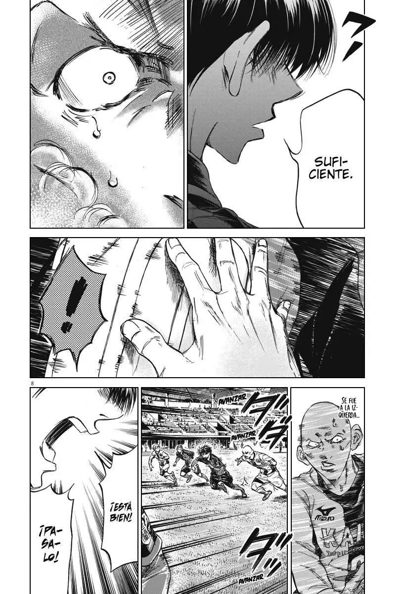 Ao ashi capítulo 248 página 9