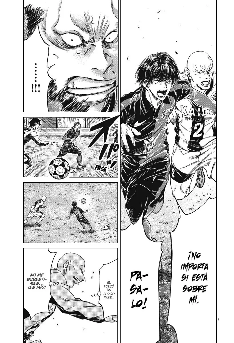 Ao ashi capítulo 248 página 10