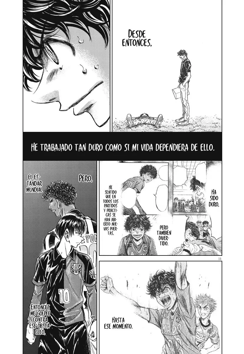 Ao ashi capítulo 251 página 12