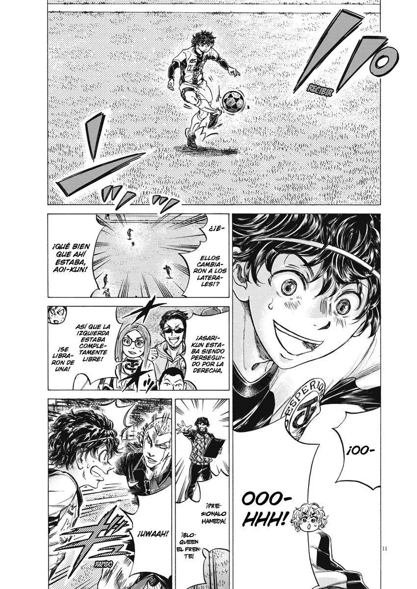 Ao ashi capítulo 255 página 12