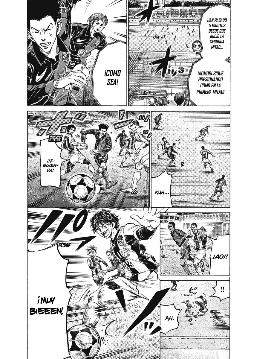 Ao ashi capítulo 256 página 4