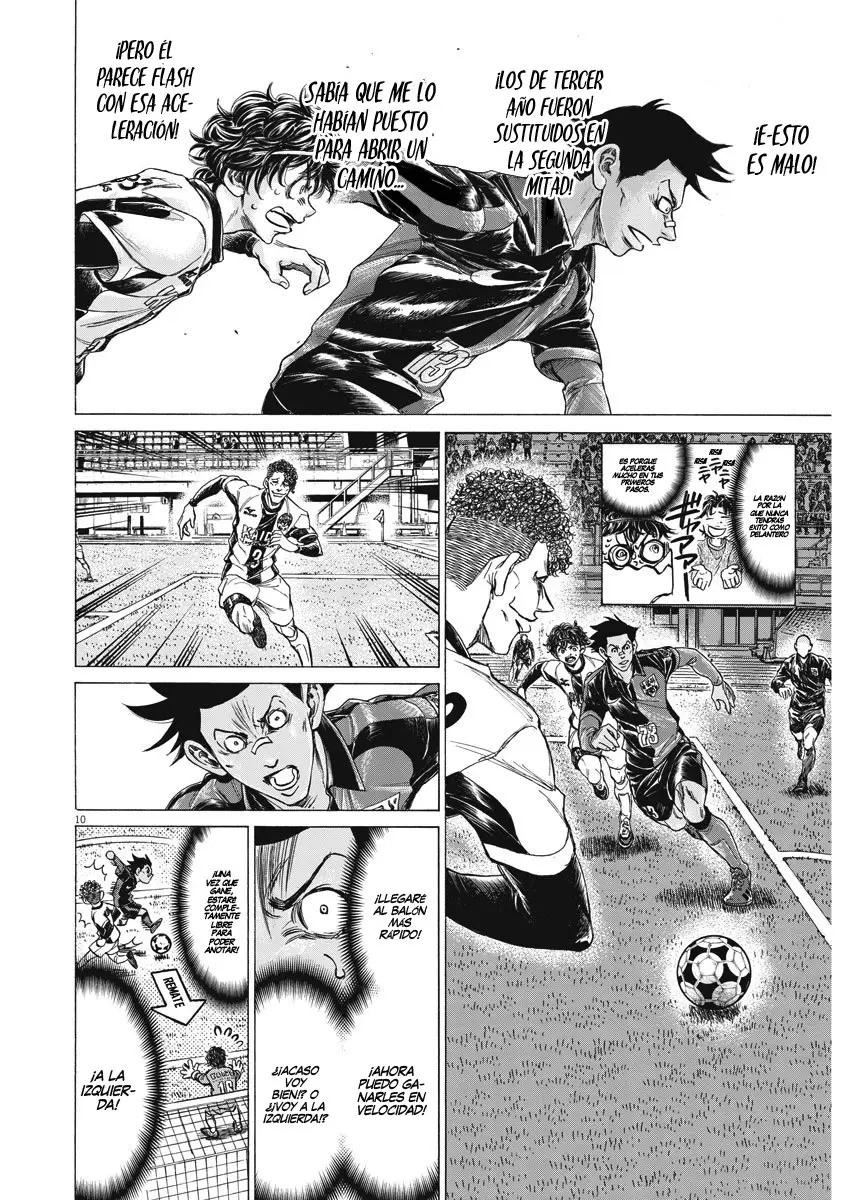 Ao ashi capítulo 257 página 11
