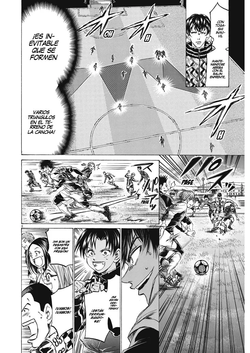 Ao ashi capítulo 259 página 9