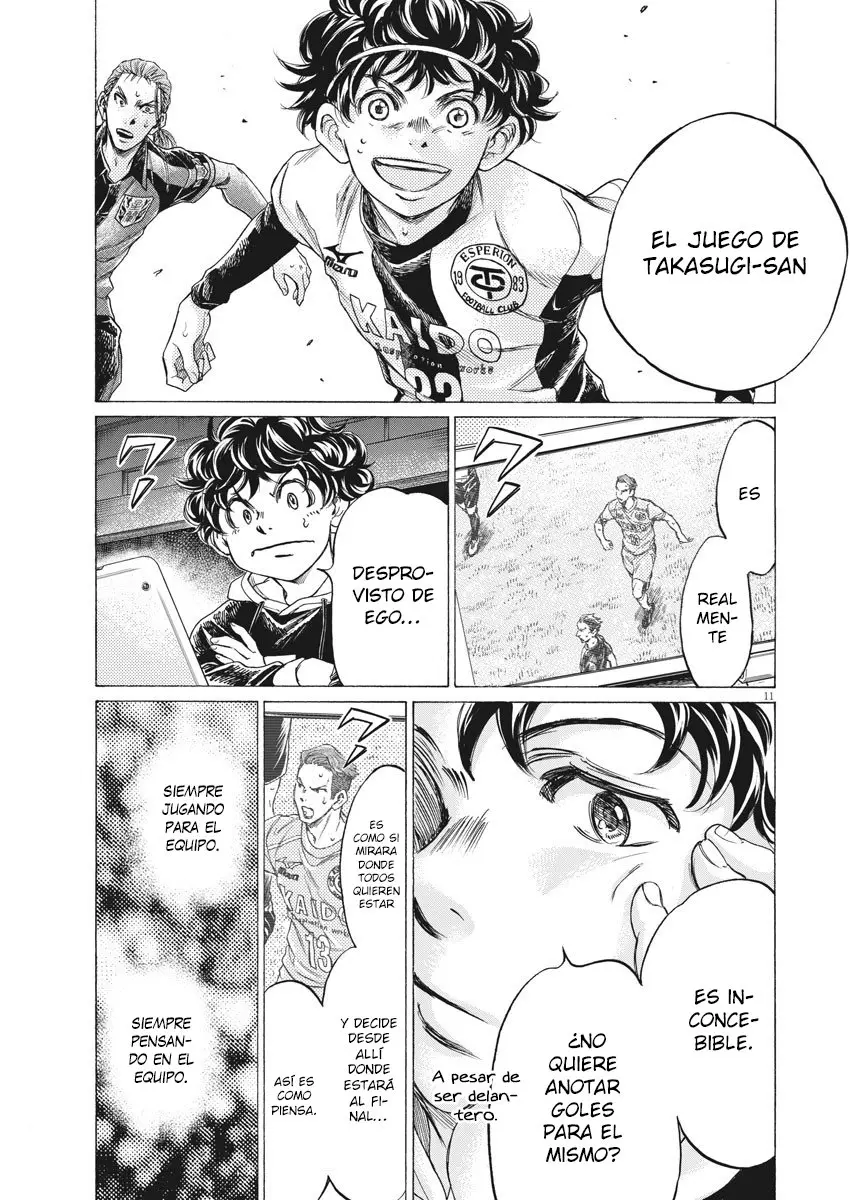 Ao ashi capítulo 263 página 12