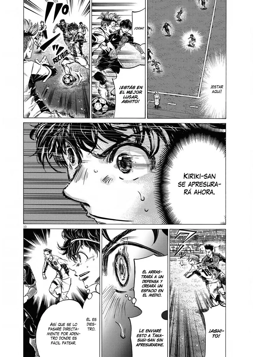 Ao ashi capítulo 265 página 10