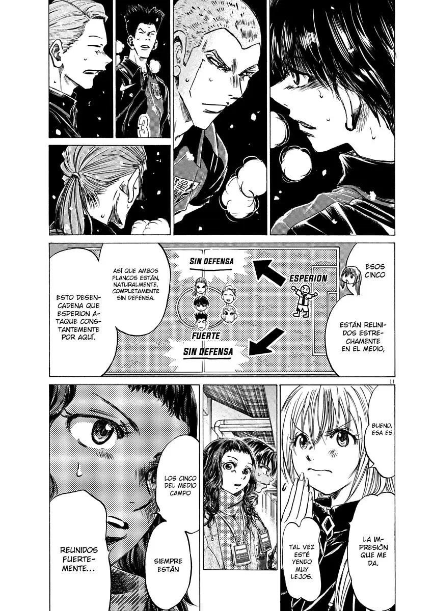 Ao ashi capítulo 266 página 12