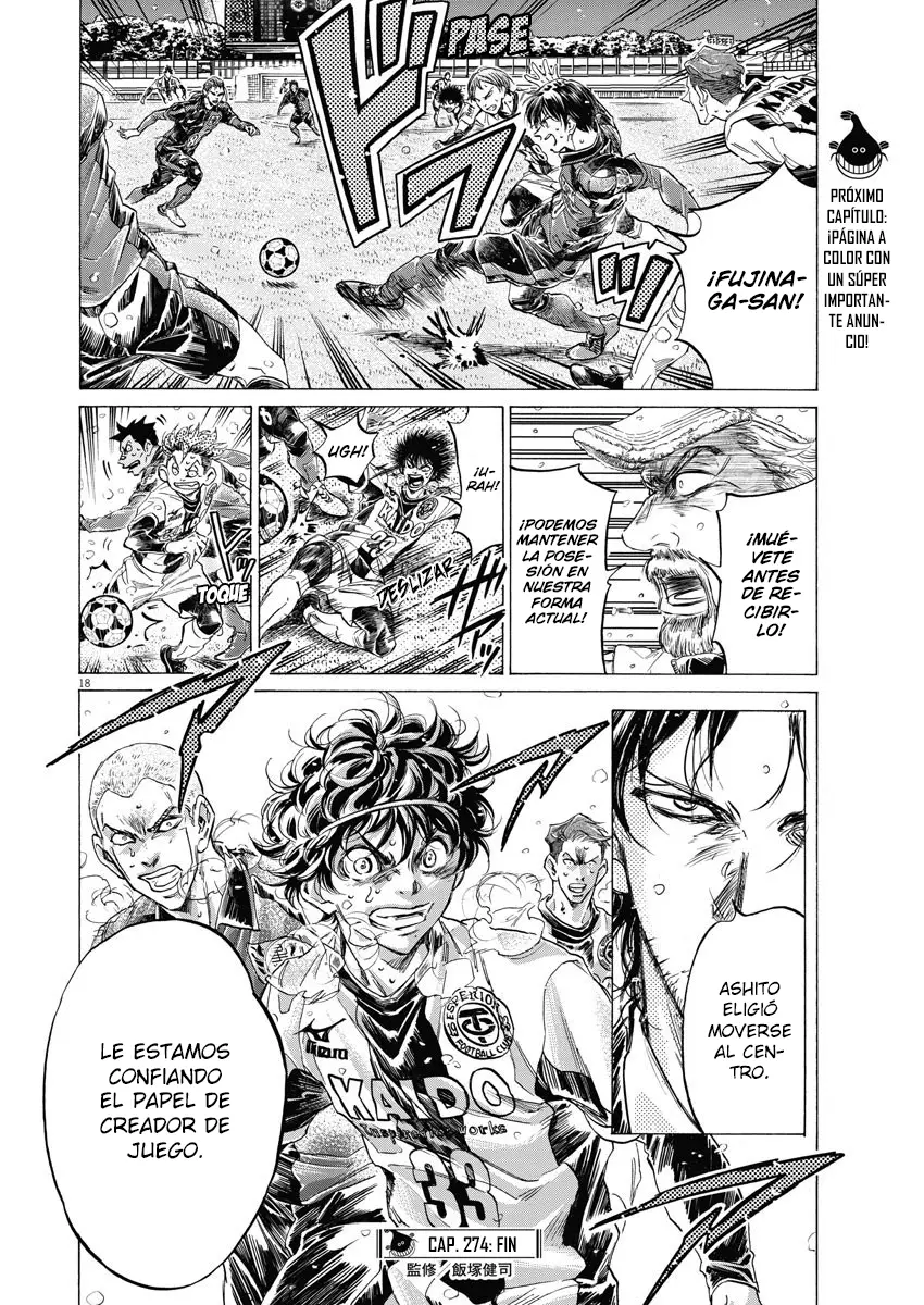 Ao ashi capítulo 274 página 19