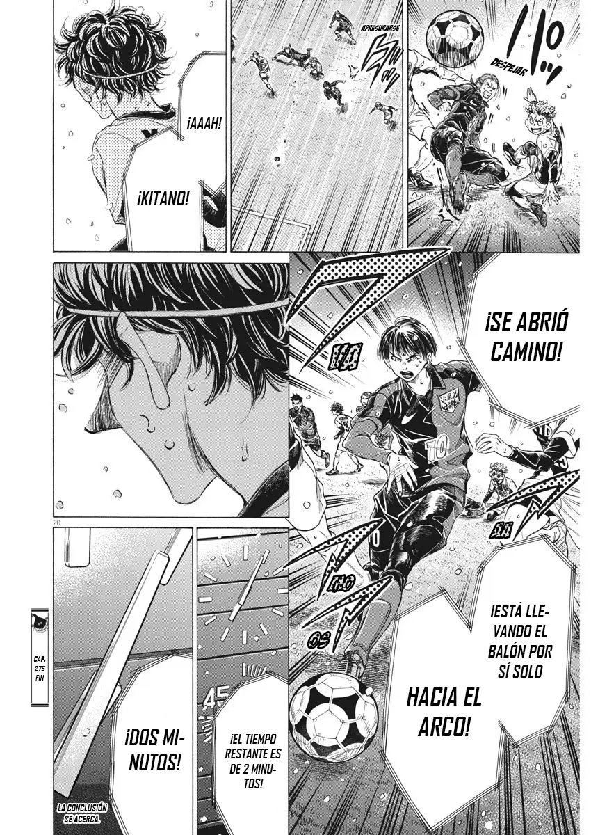 Ao ashi capítulo 275 página 20