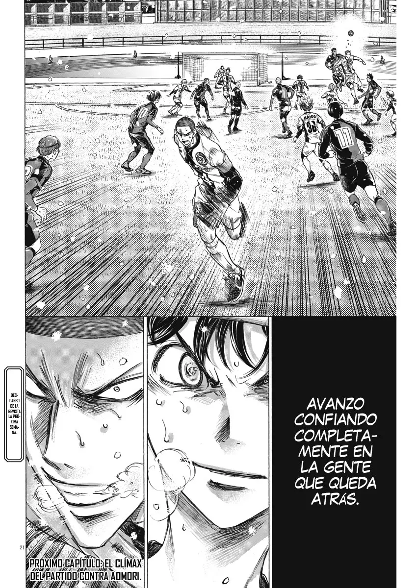 Ao ashi capítulo 278 página 21