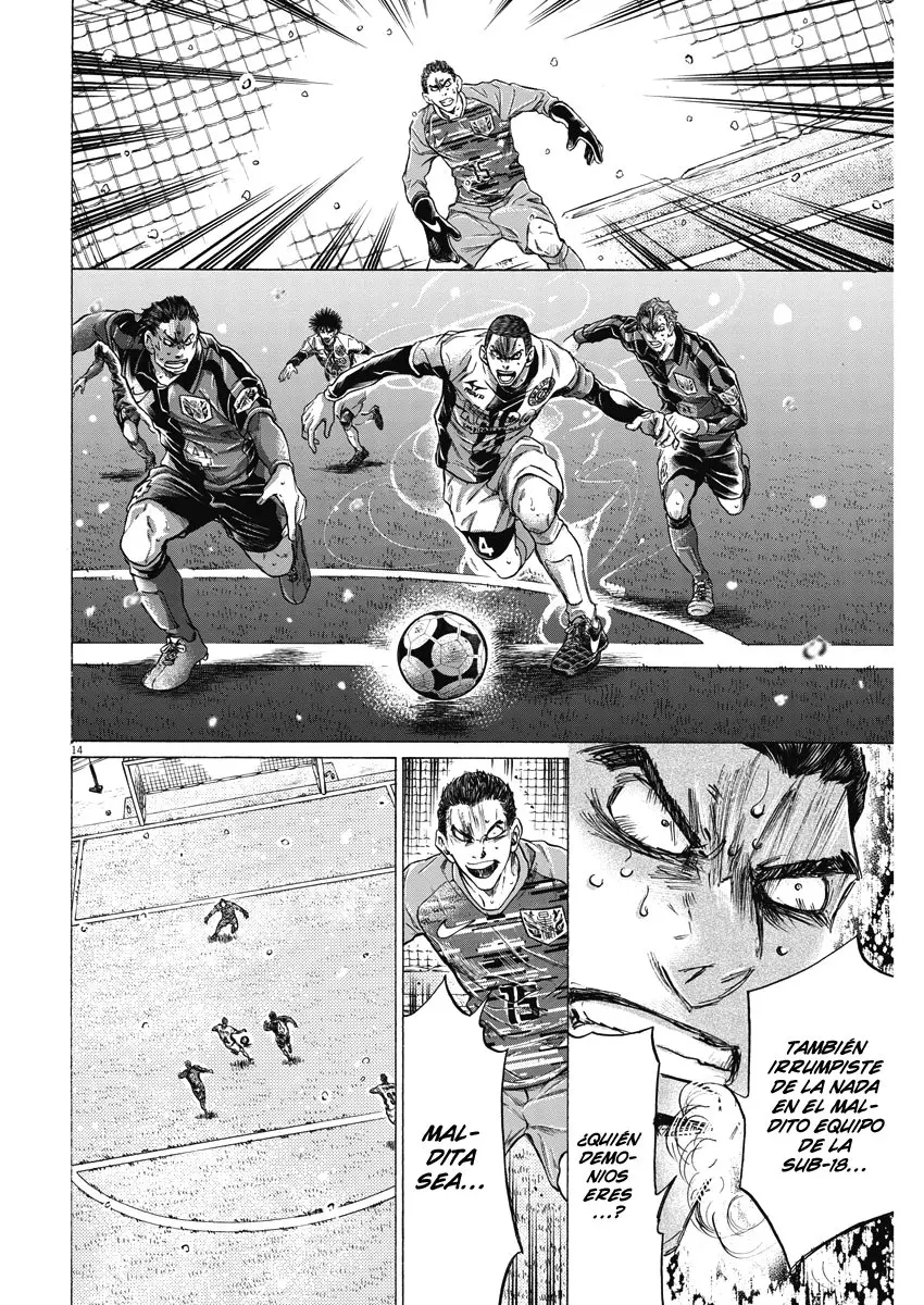 Ao ashi capítulo 279 página 14