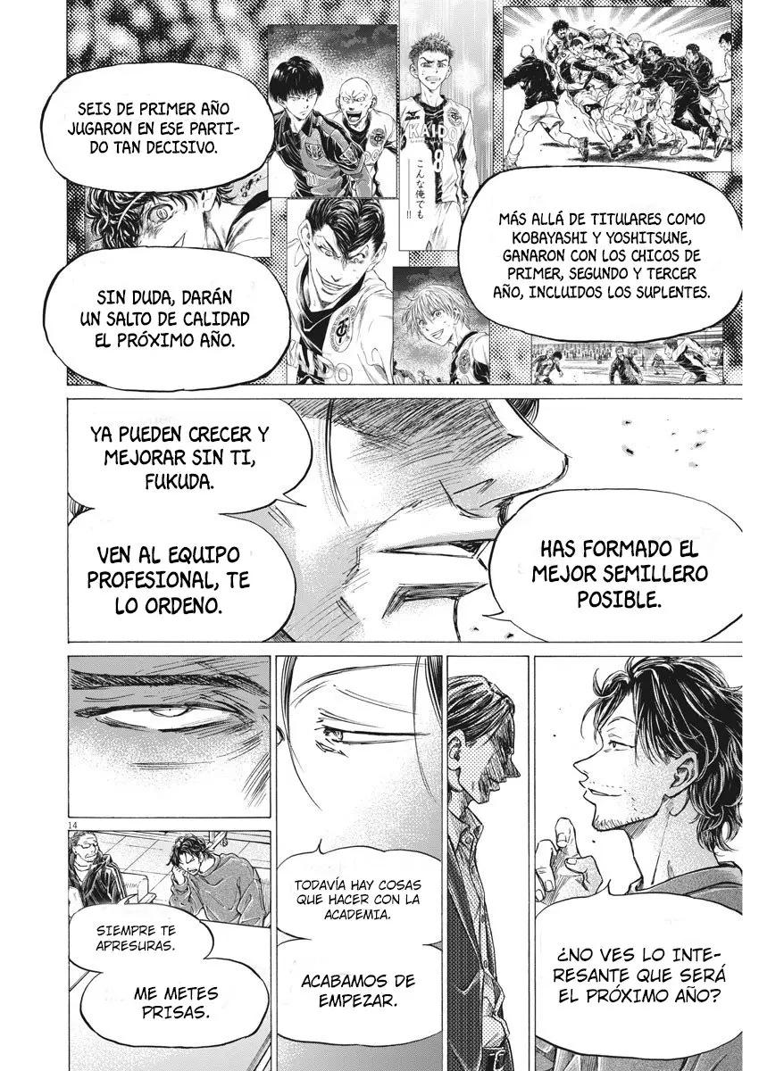 Ao ashi capítulo 281 página 15