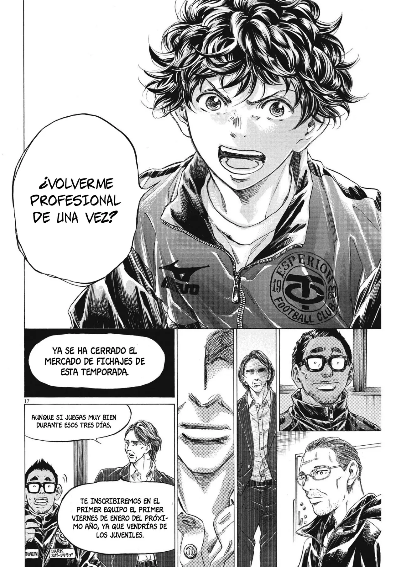 Ao ashi capítulo 282 página 18