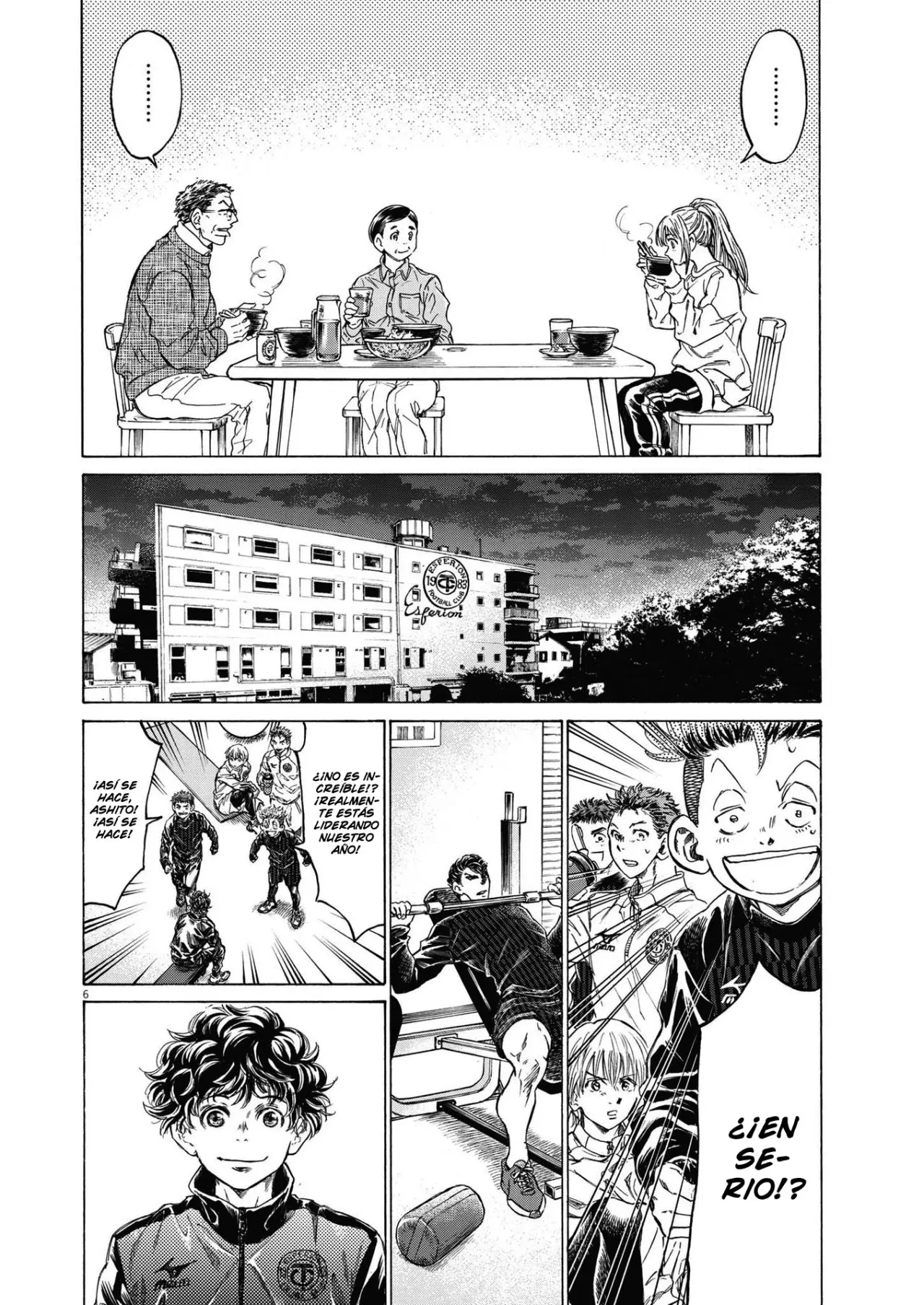 Ao ashi capítulo 283 página 7