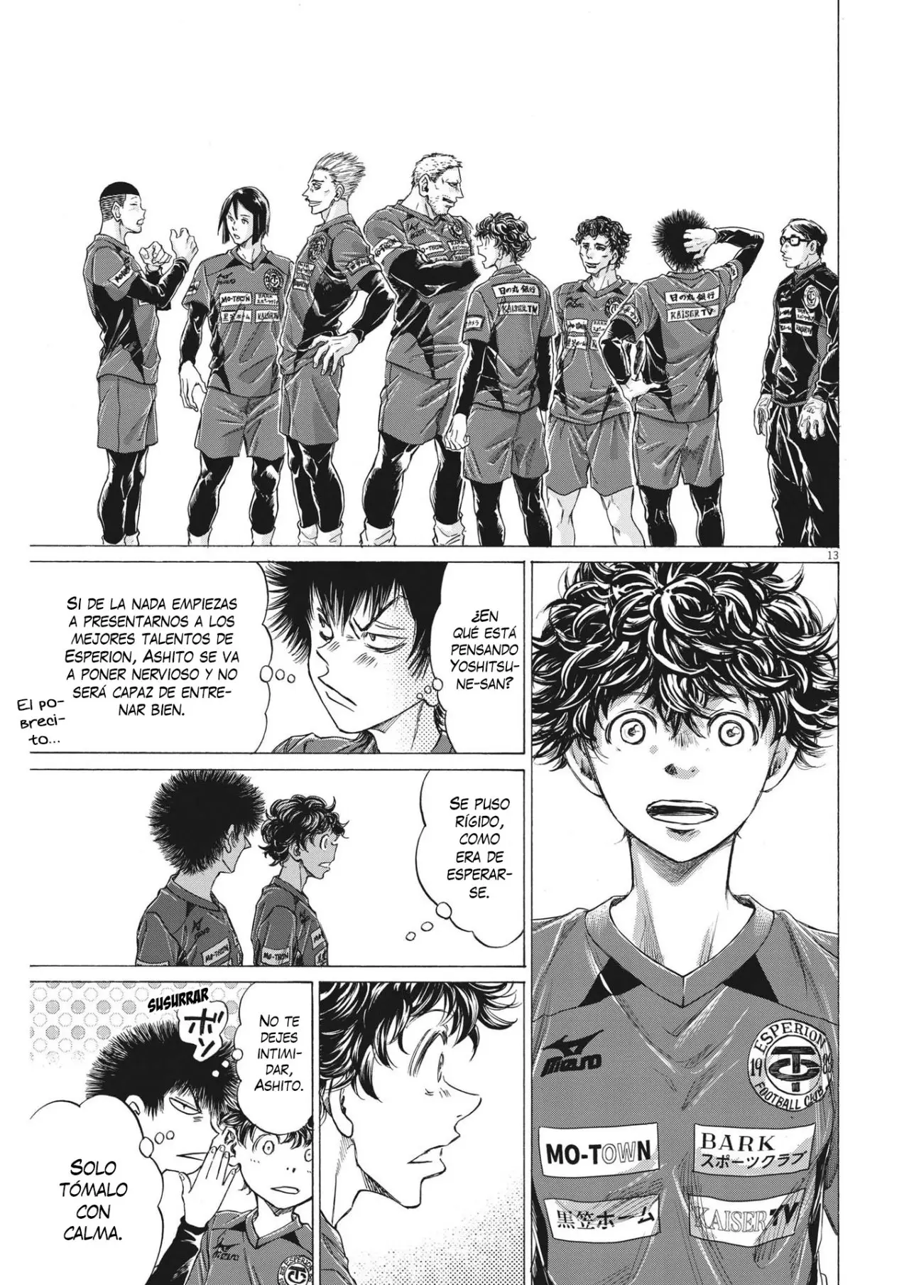 Ao ashi capítulo 284 página 14