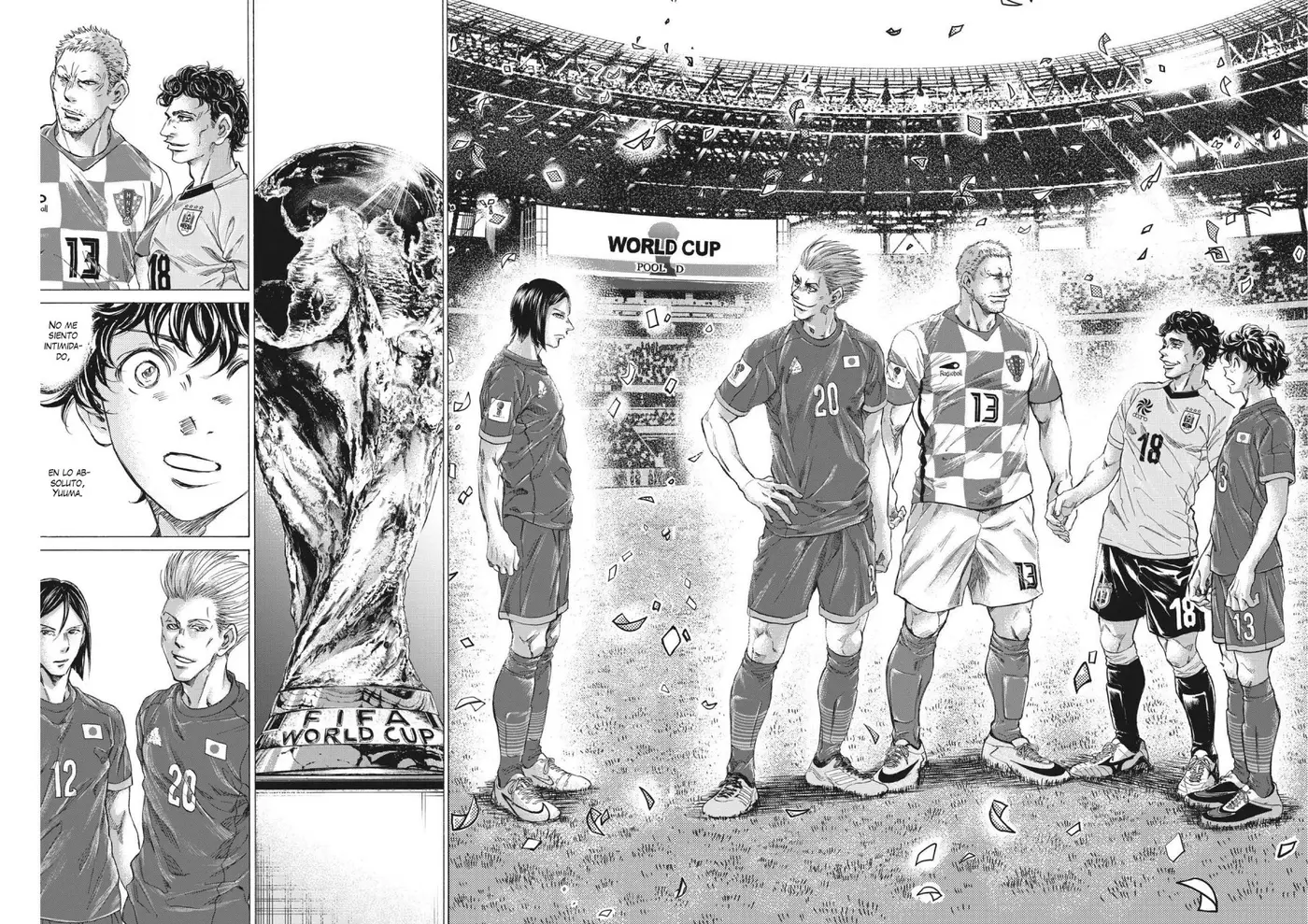 Ao ashi capítulo 284 página 17