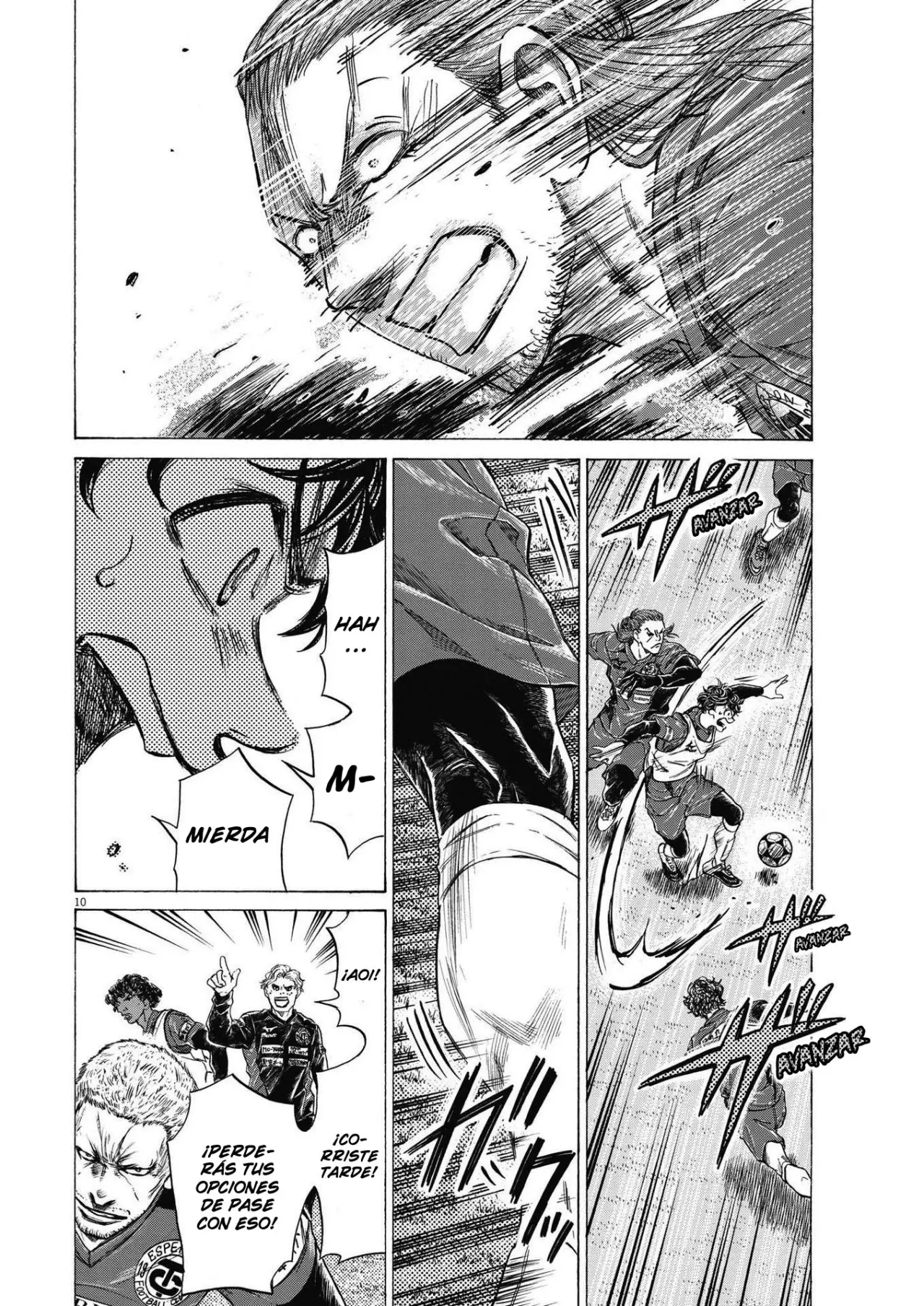 Ao ashi capítulo 286 página 11
