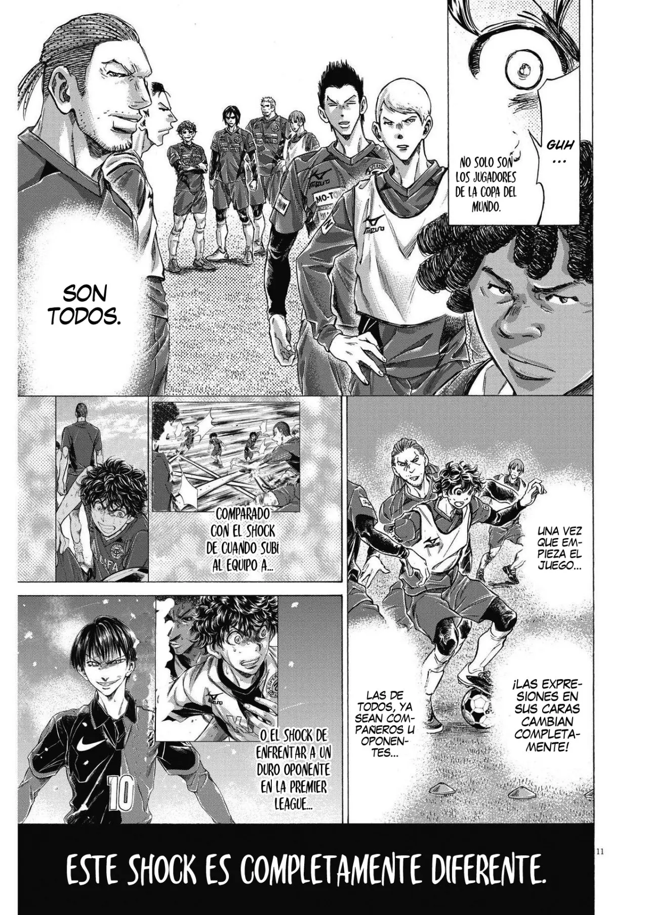 Ao ashi capítulo 286 página 12