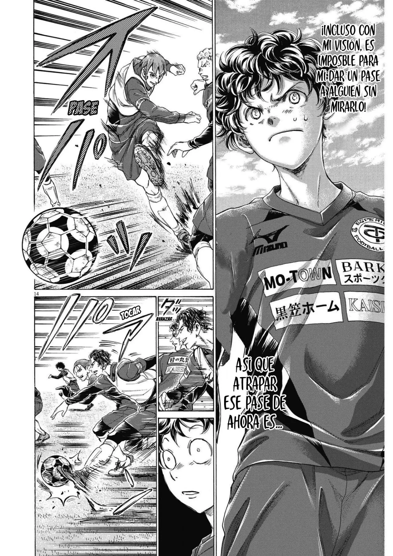 Ao ashi capítulo 287 página 15