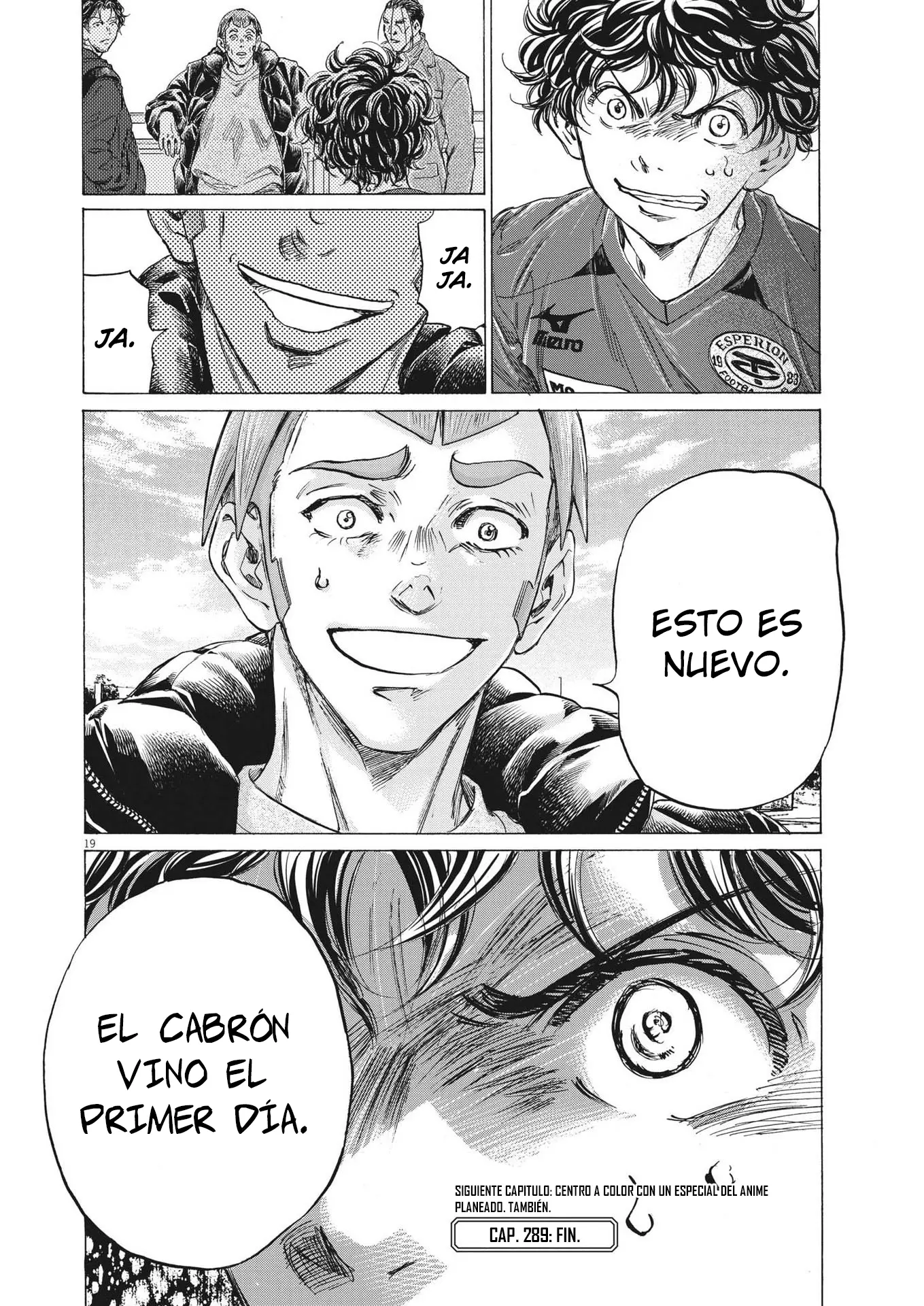 Ao ashi capítulo 289 página 23
