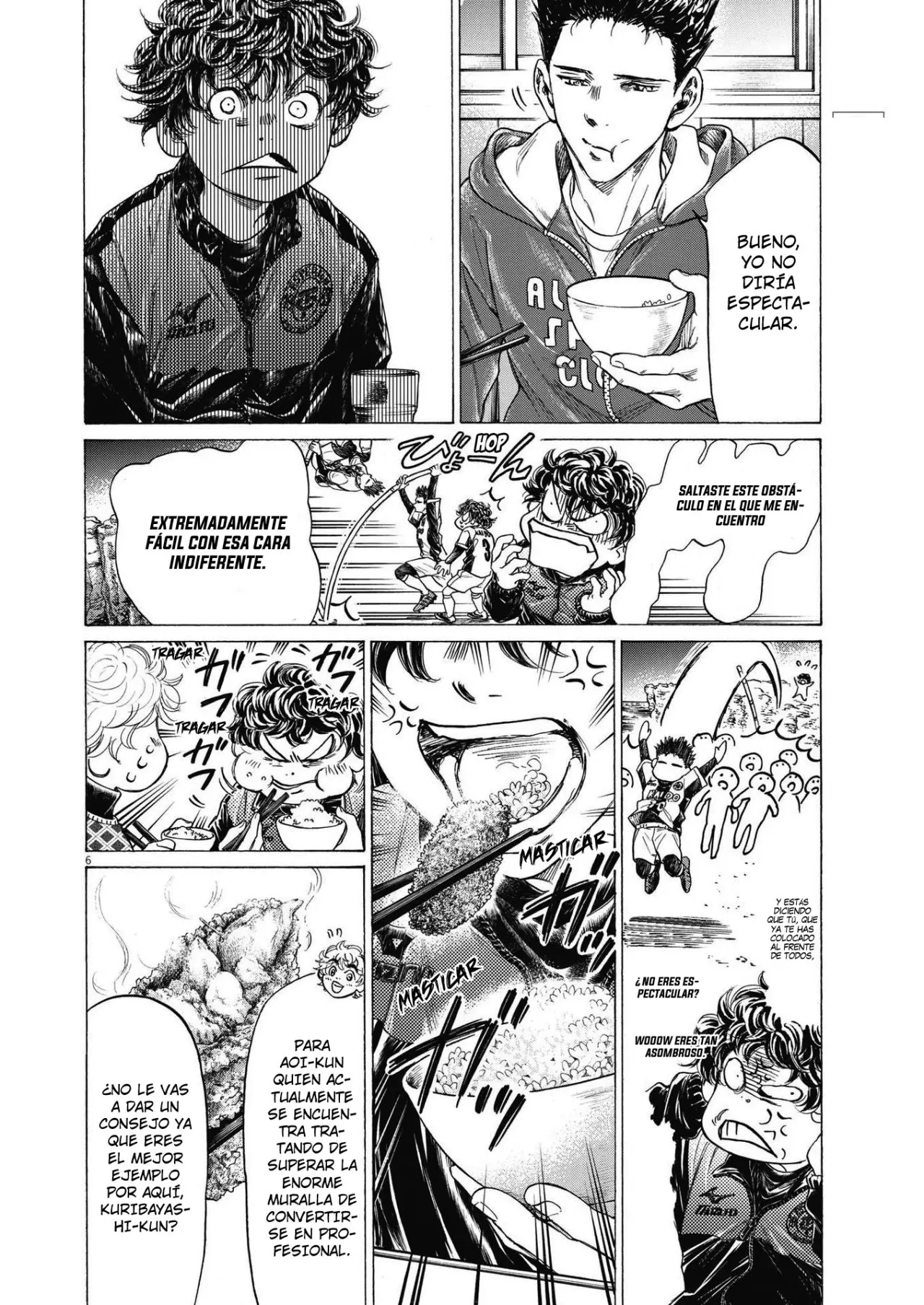 Ao ashi capítulo 291 página 7
