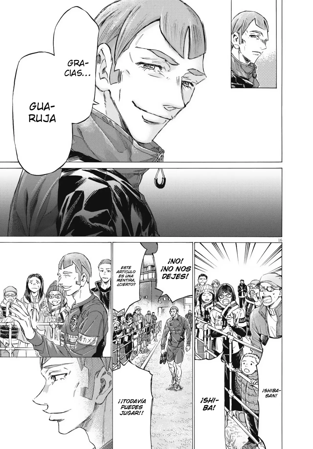 Ao ashi capítulo 292 página 17