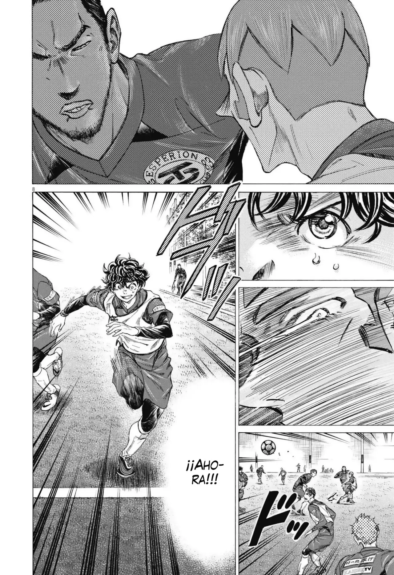 Ao ashi capítulo 294 página 9