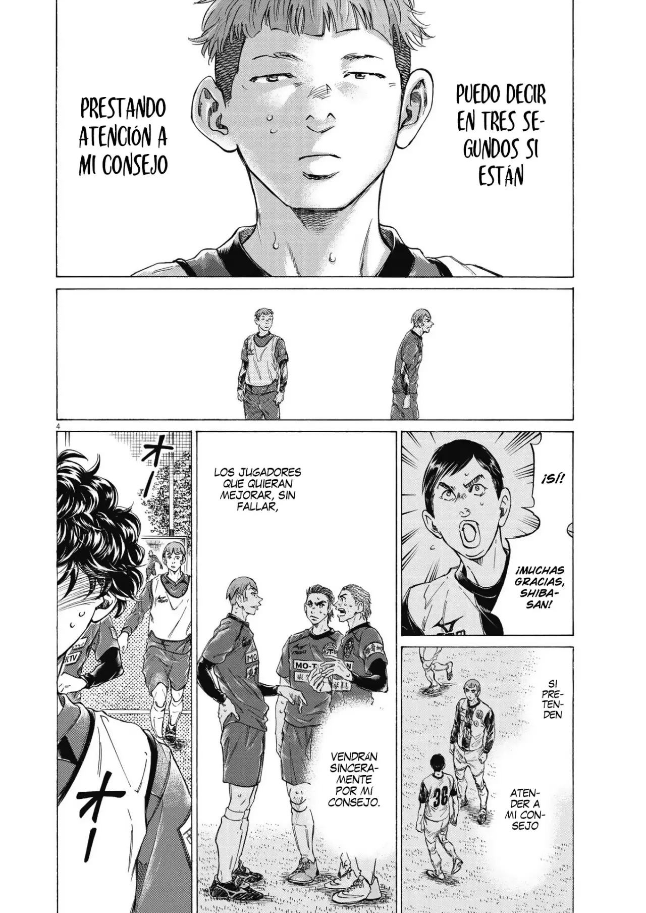 Ao ashi capítulo 295 página 5