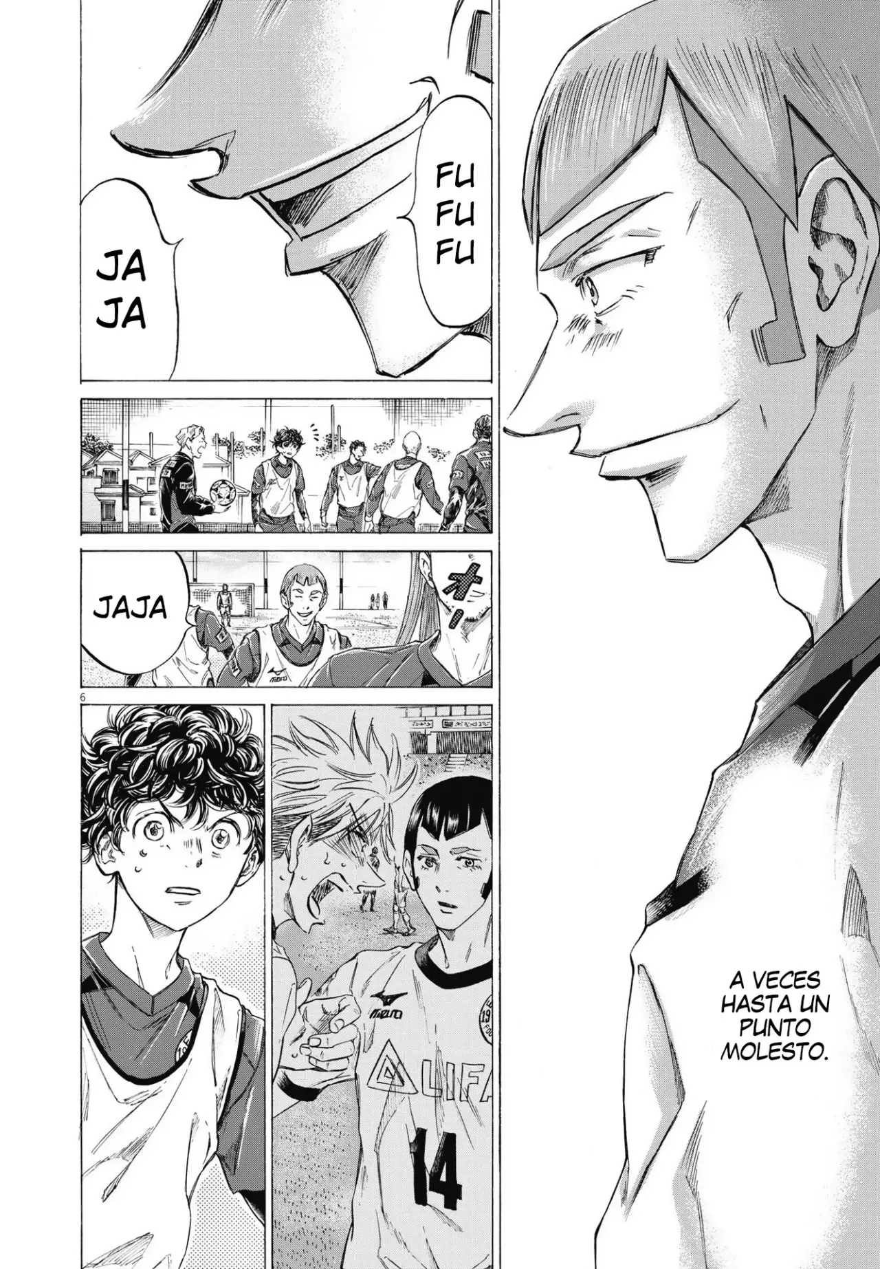 Ao ashi capítulo 295 página 7