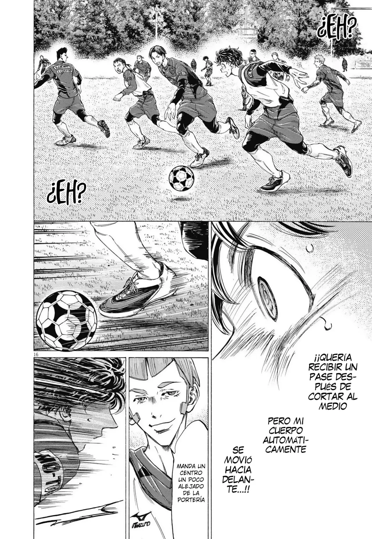 Ao ashi capítulo 295 página 17