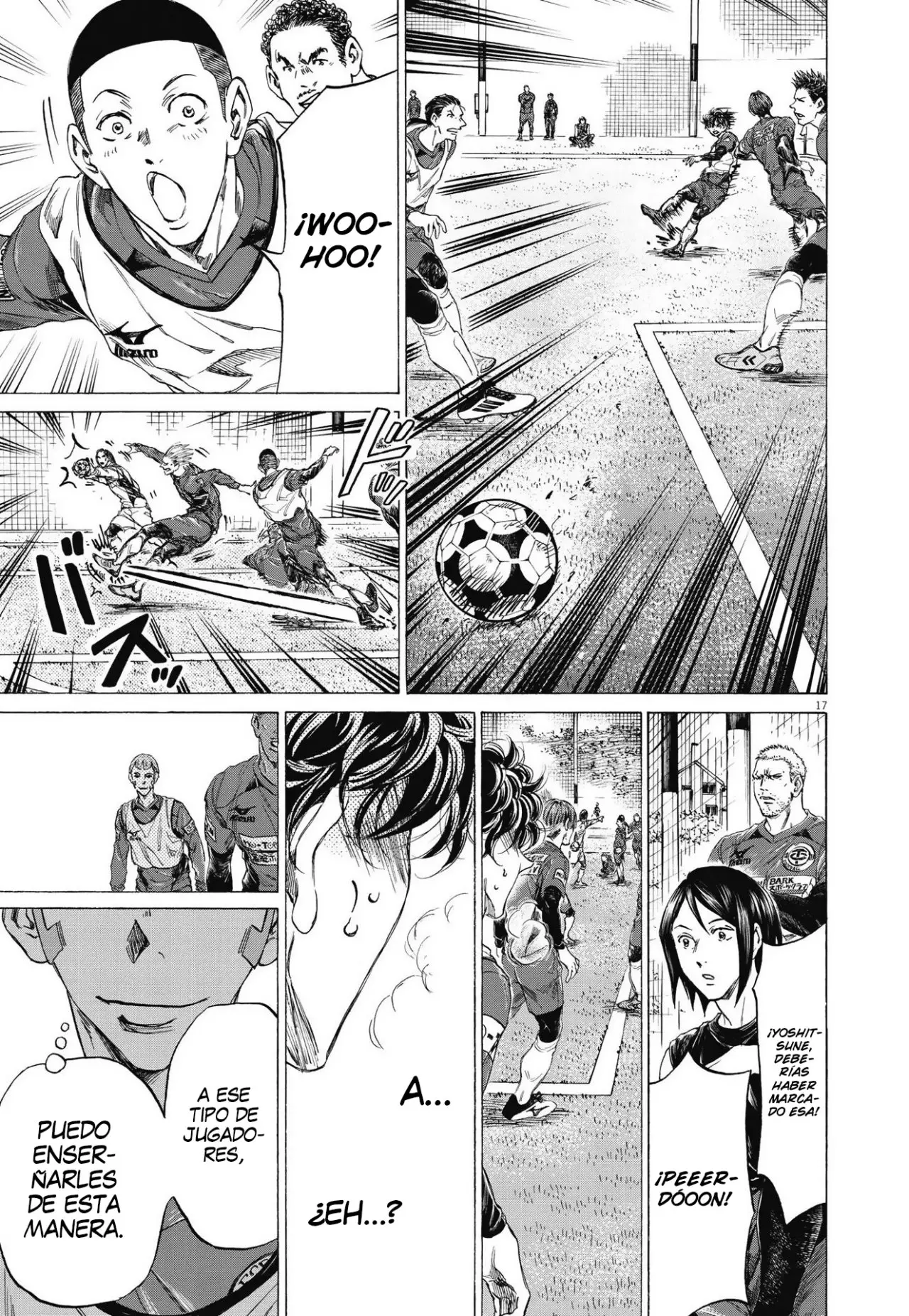 Ao ashi capítulo 295 página 18