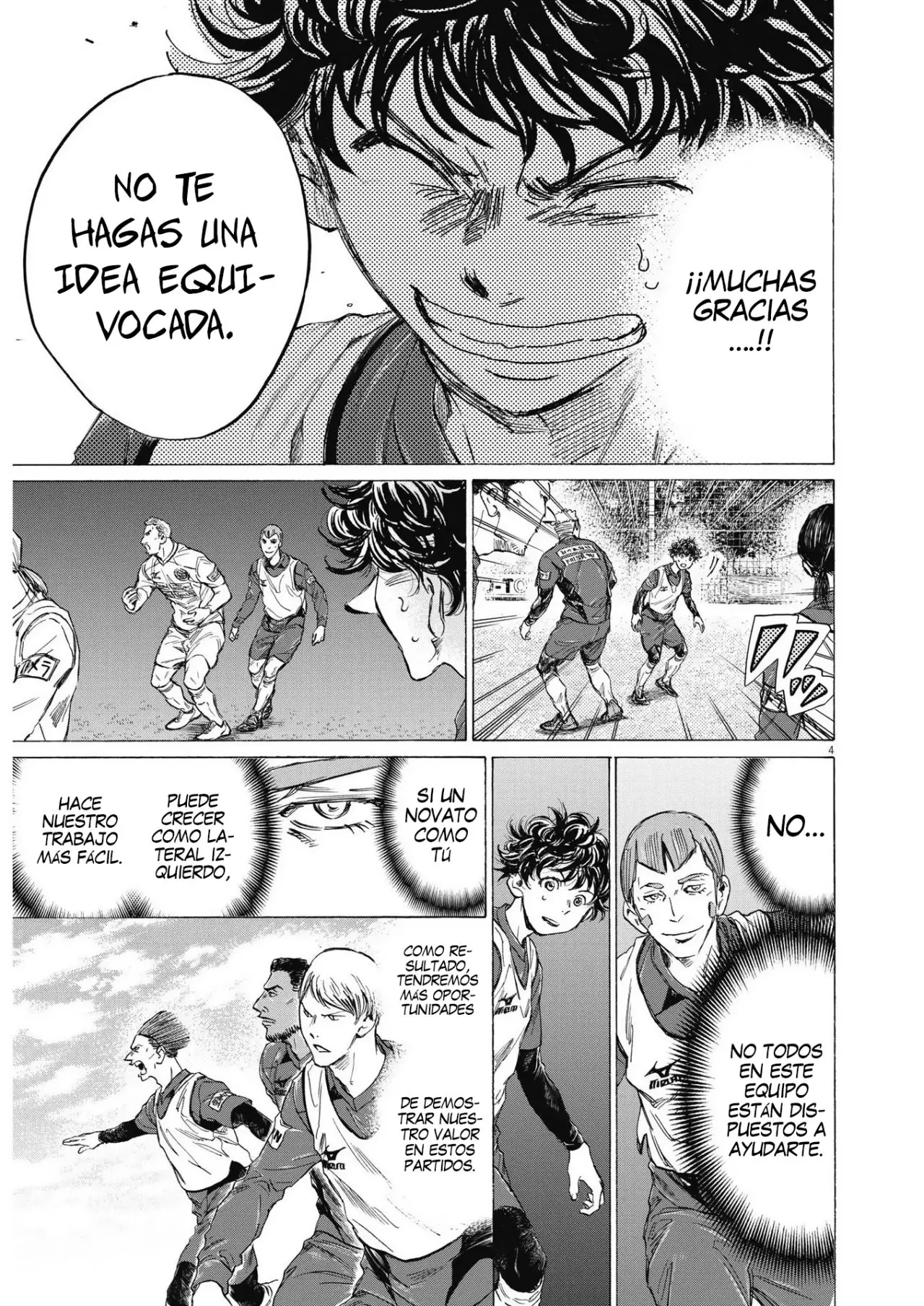 Ao ashi capítulo 296 página 5