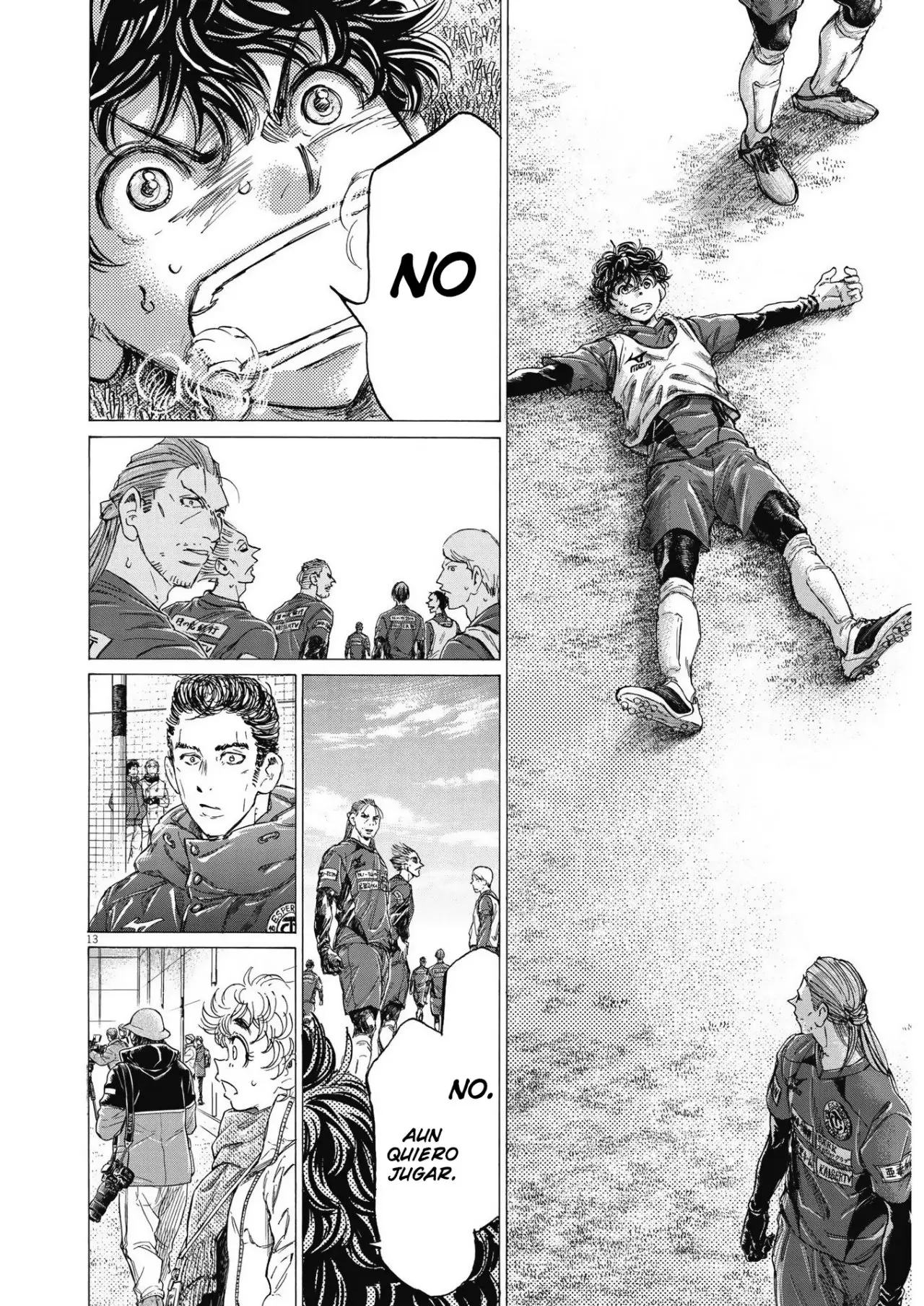 Ao ashi capítulo 296 página 14
