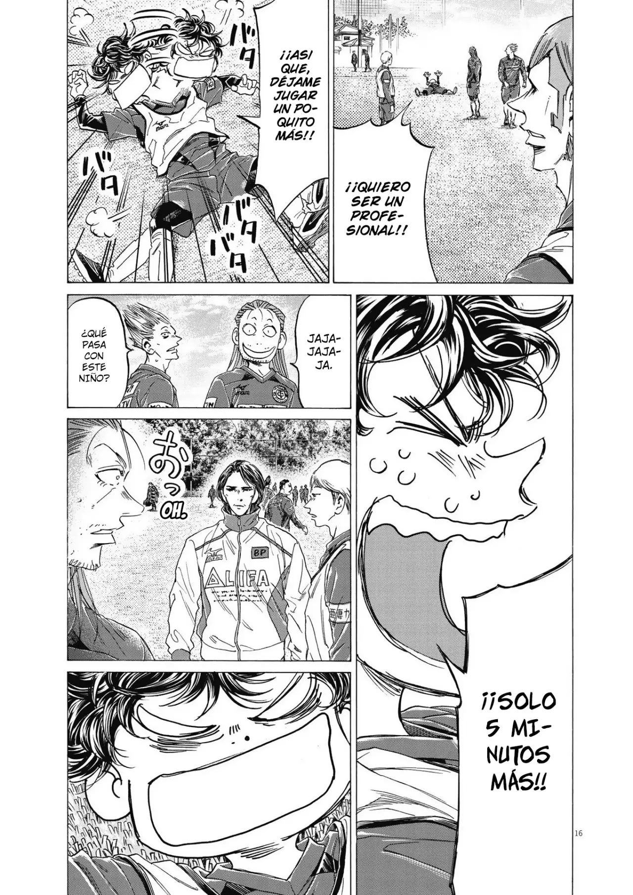 Ao ashi capítulo 296 página 17