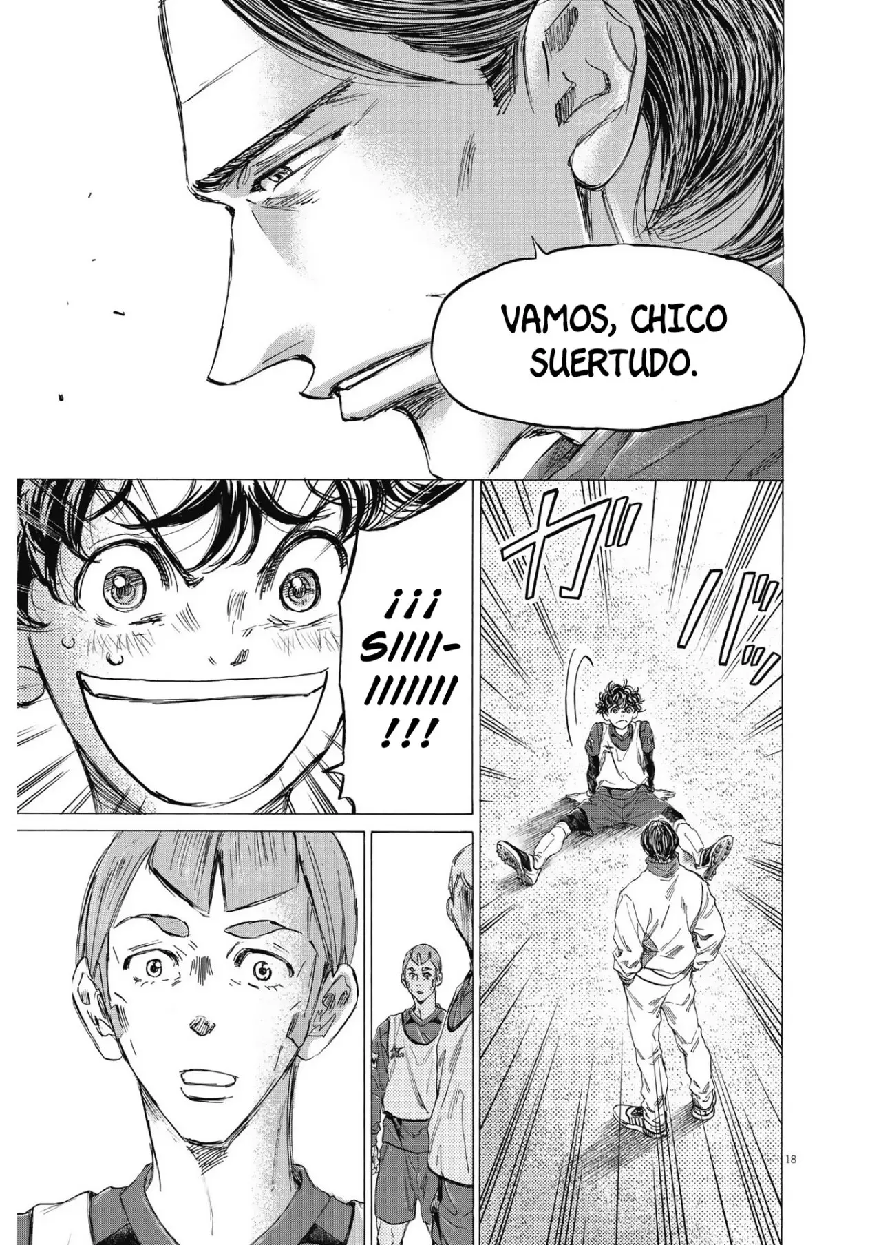 Ao ashi capítulo 296 página 19