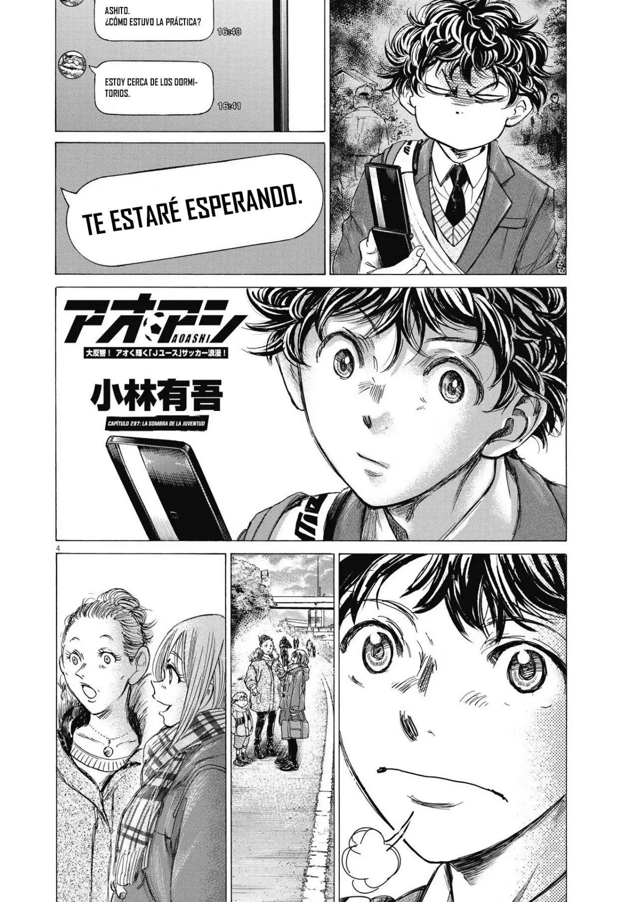 Ao ashi capítulo 297 página 5