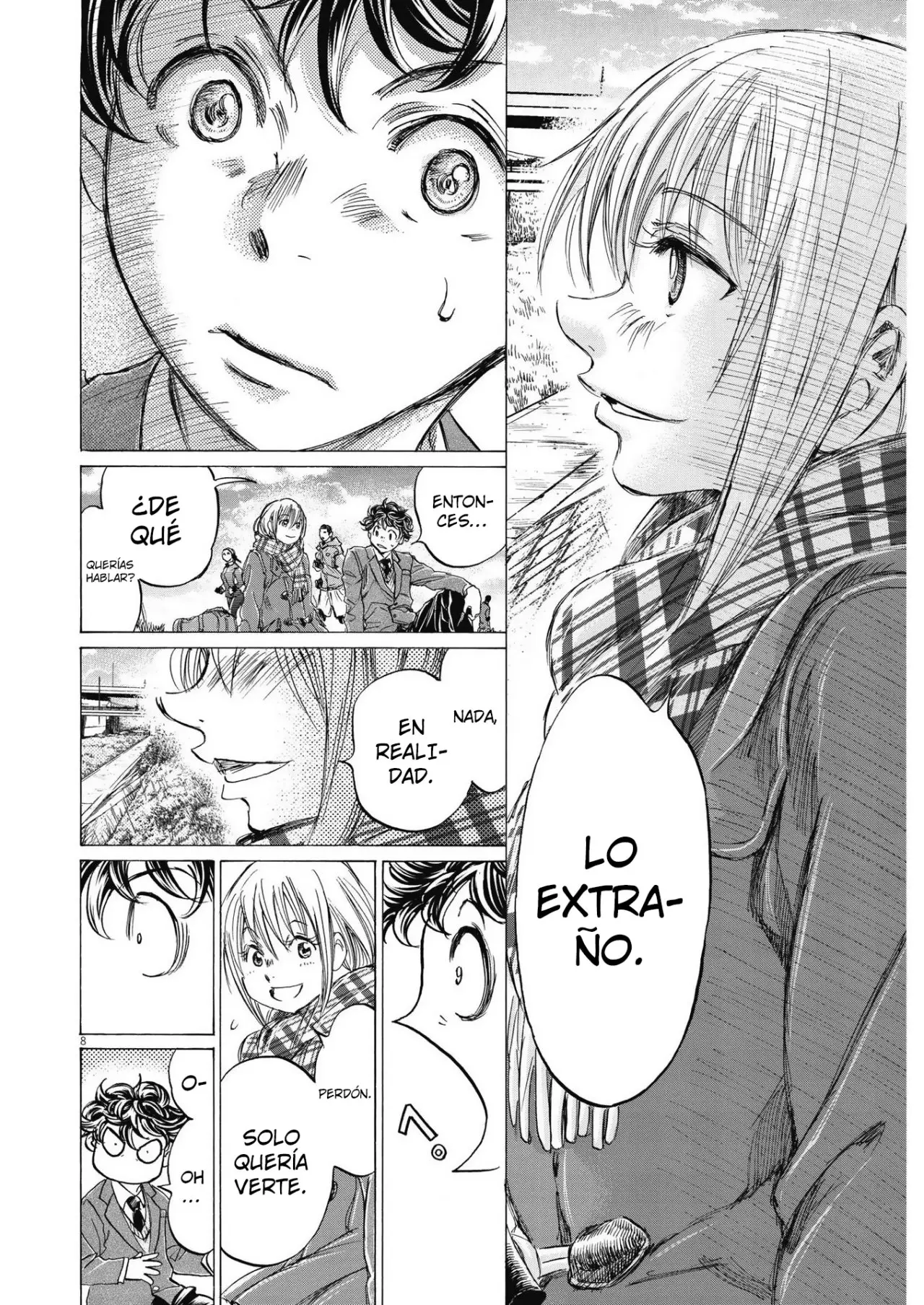 Ao ashi capítulo 297 página 9