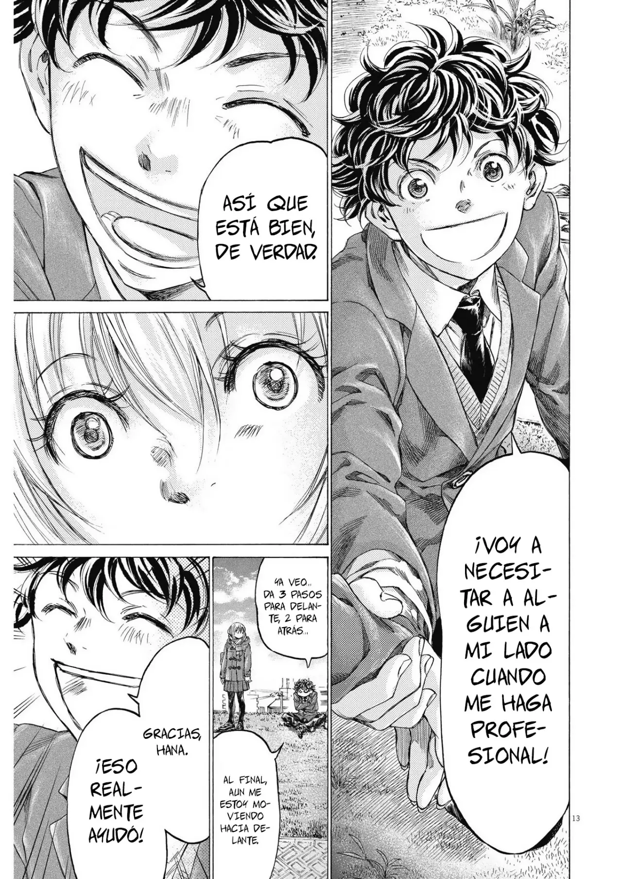 Ao ashi capítulo 297 página 14