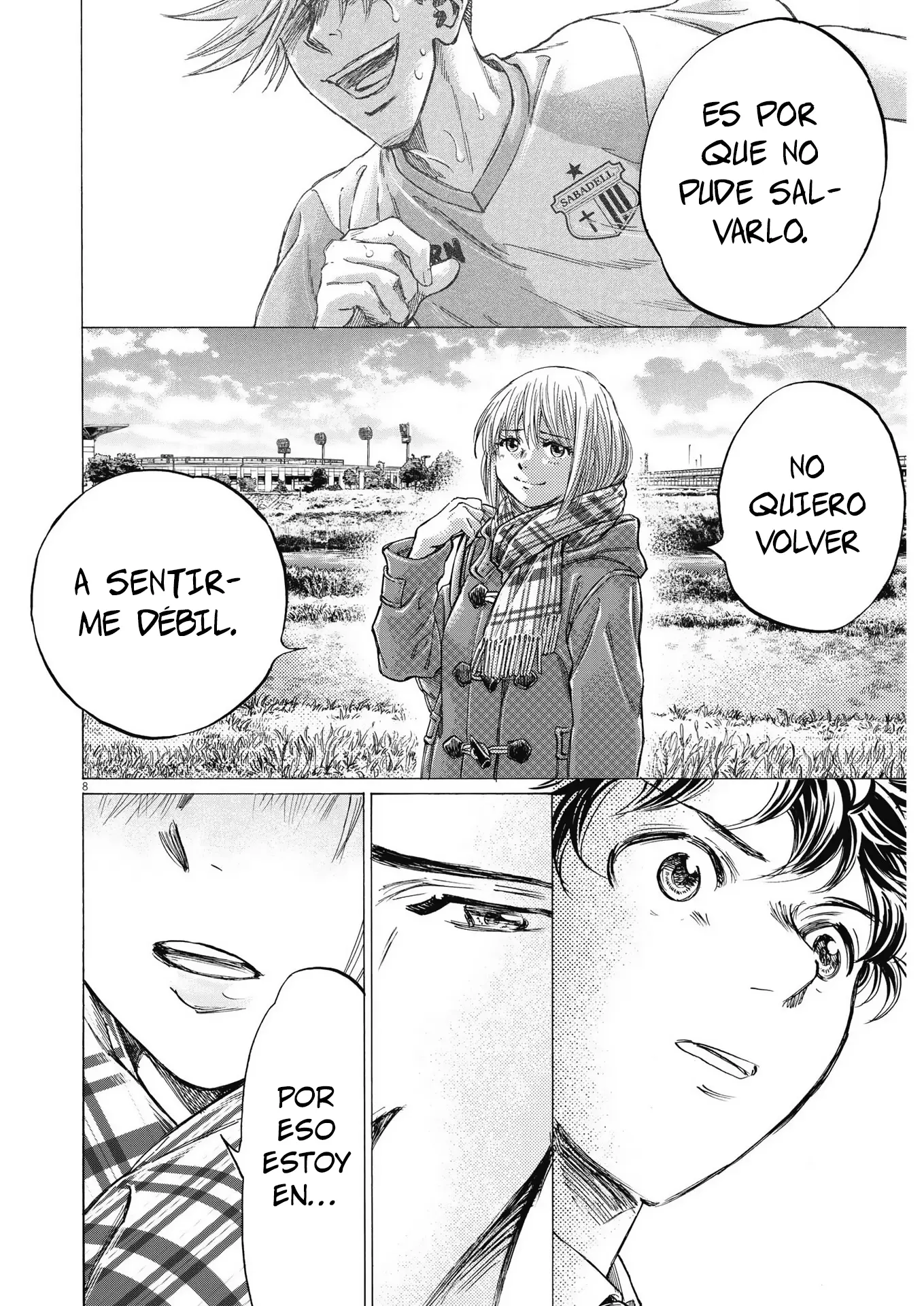 Ao ashi capítulo 298 página 9