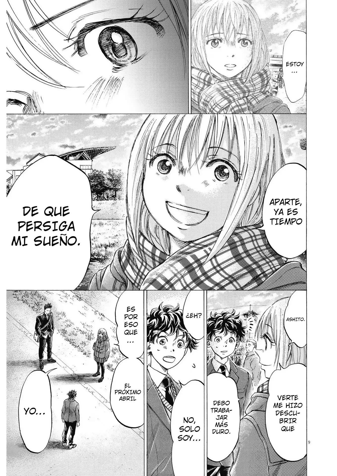 Ao ashi capítulo 298 página 10