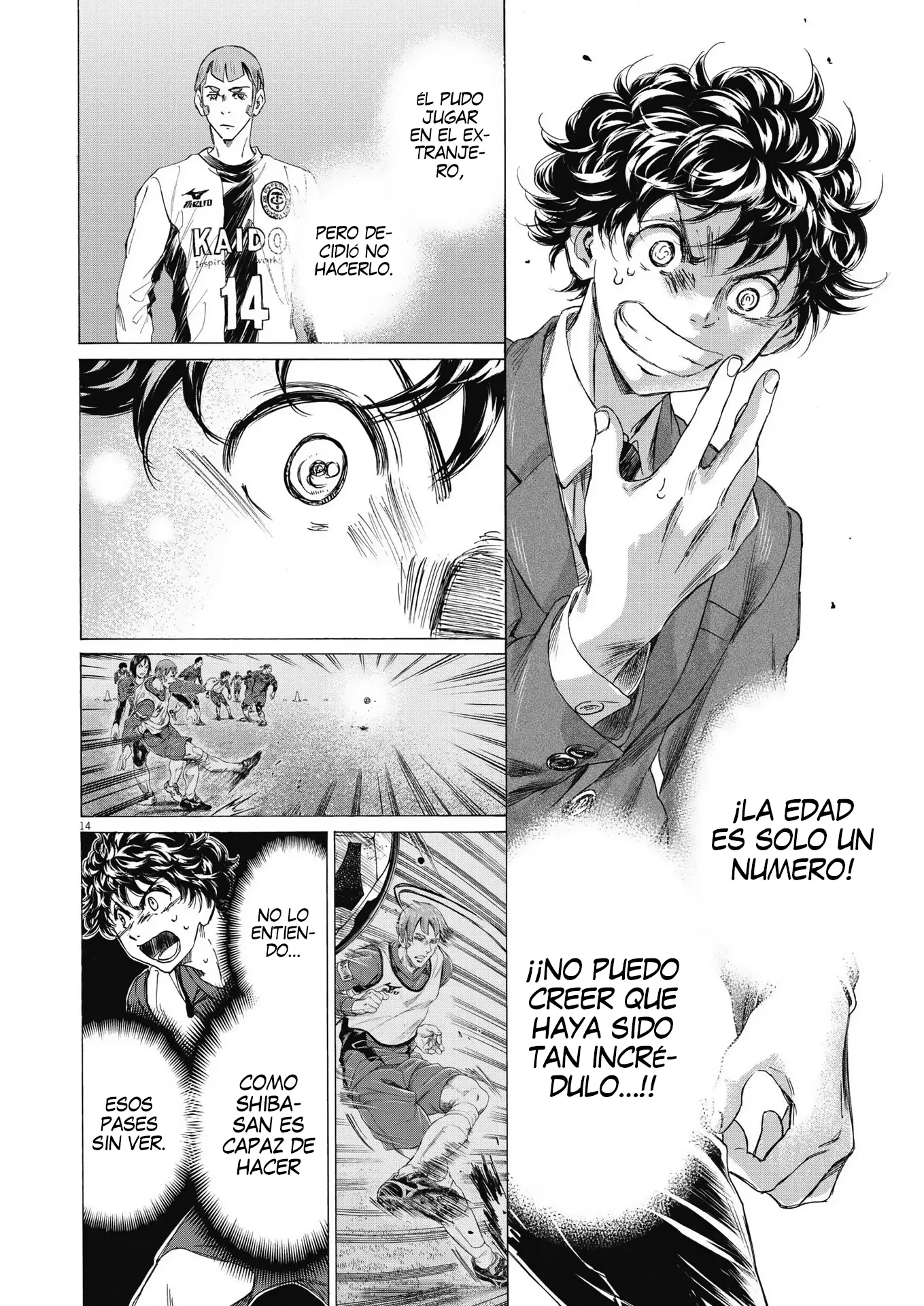 Ao ashi capítulo 298 página 15