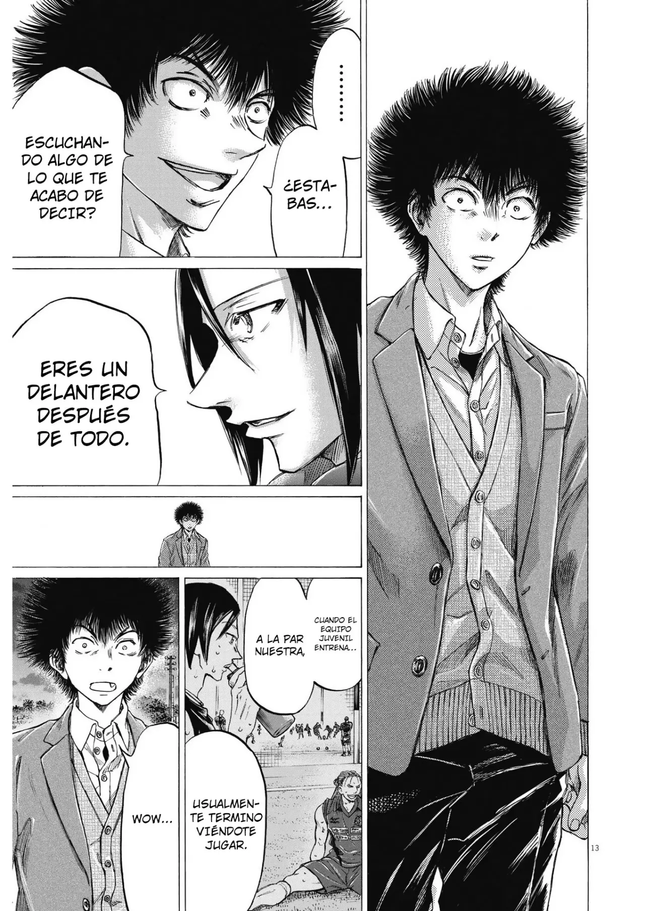 Ao ashi capítulo 299 página 14