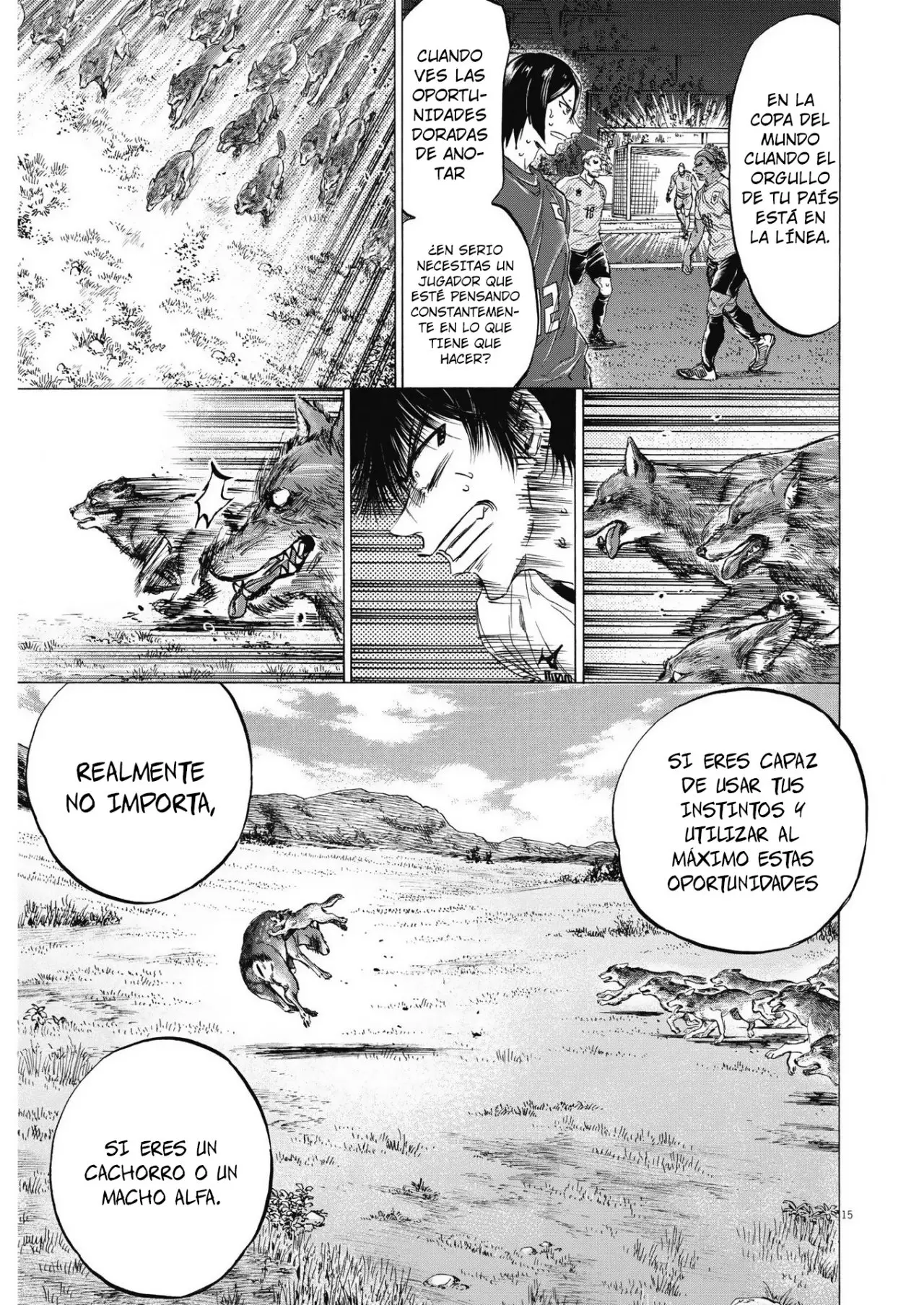 Ao ashi capítulo 299 página 16