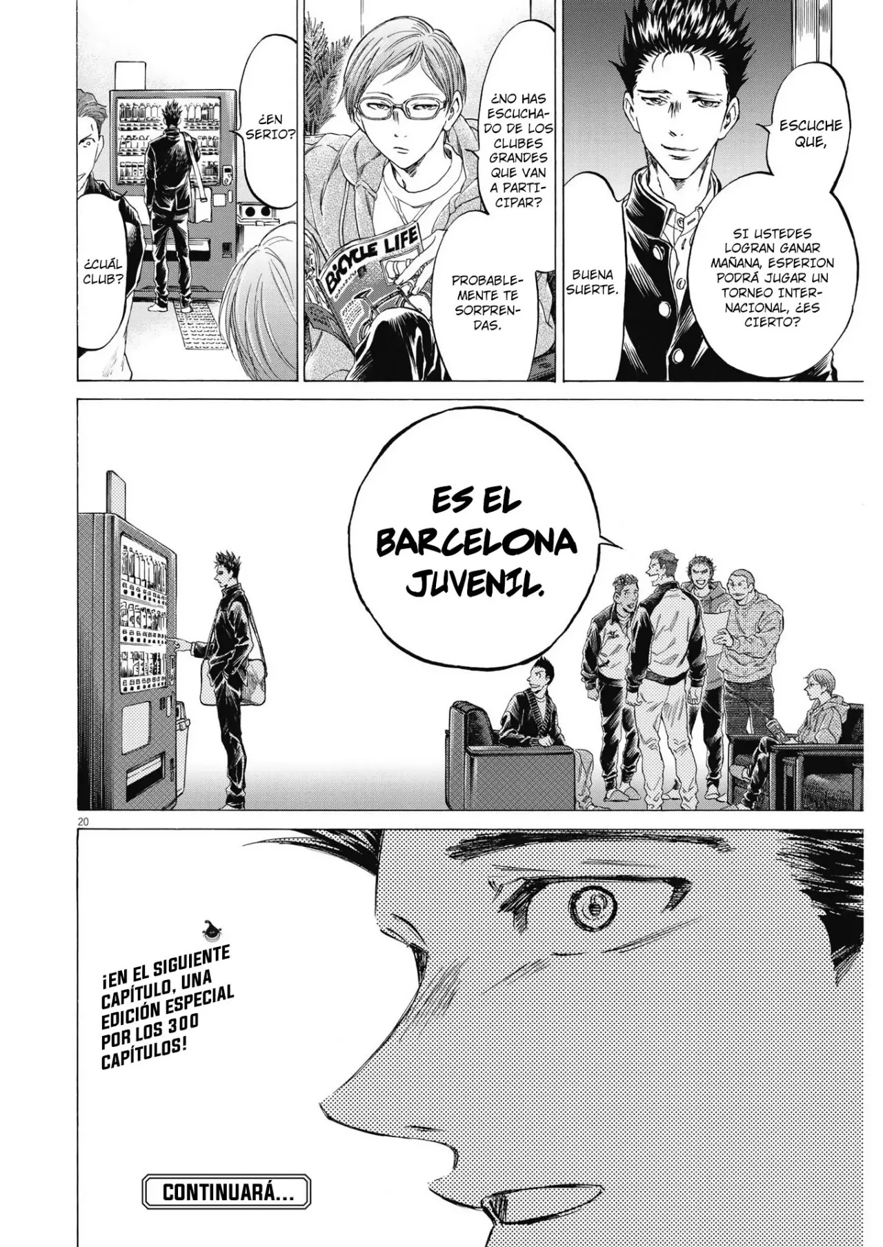 Ao ashi capítulo 299 página 21