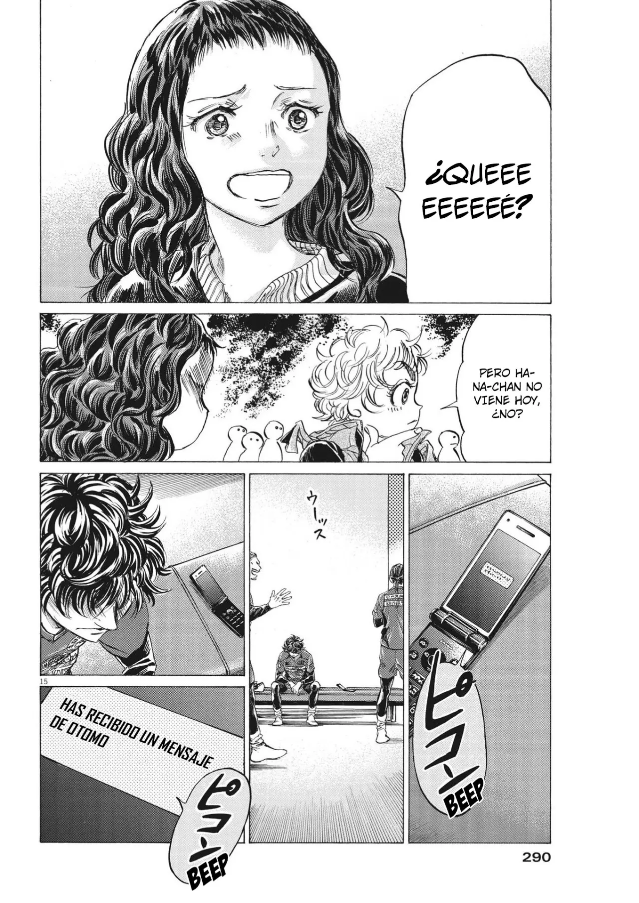 Ao ashi capítulo 300 página 16