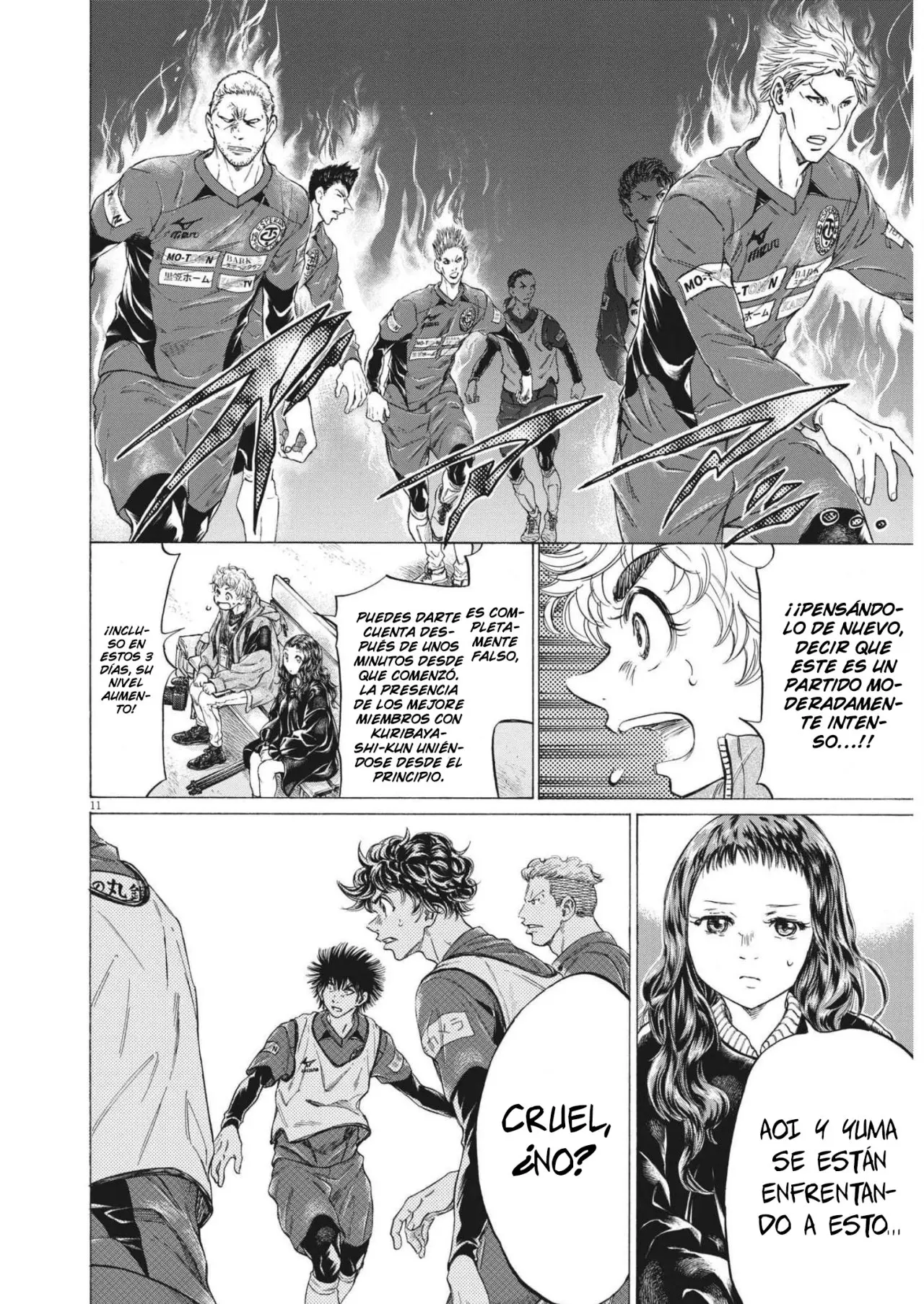 Ao ashi capítulo 301 página 12
