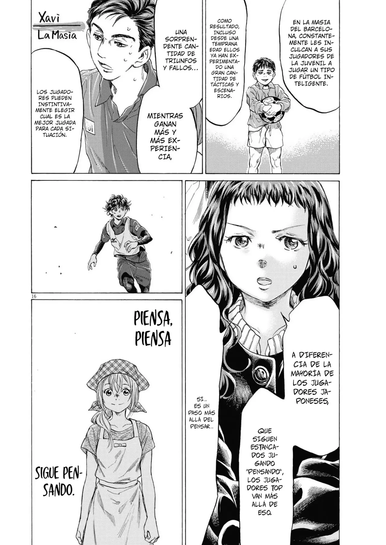 Ao ashi capítulo 302 página 17